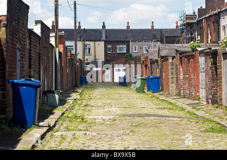 Hintere Gasse, Bury, Greater Manchester, England, UK Stockfoto