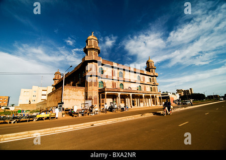 Die große Moschee in Ouagadougou. Stockfoto