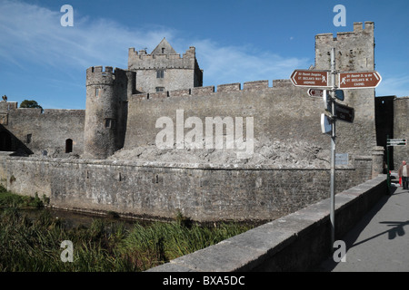 Cahir Castle, Co. Tipperary, Irland (Eire). Stockfoto