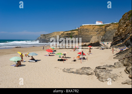 Portugal, Alentejo, Zambujeira do Mar Strand Stockfoto