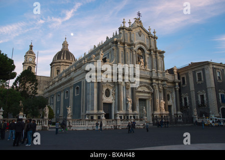 Dom Domplatz Domplatz Catania-Sizilien-Italien-Europa Stockfoto