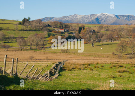 Longthwaite, Lake District, in der Nähe von Penrith, Cumbria, England, November 2010 Stockfoto