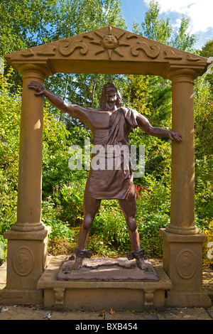 Biblische Garten, Elgin Cathedral, Moray, Highland Region, Schottland, September 2010 Stockfoto