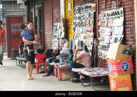 Straßenszene, Cebu City, Philippinen Stockfoto