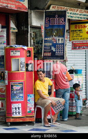 Straßenszene, Cebu City, Philippinen Stockfoto