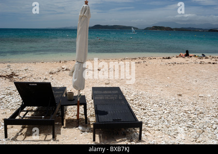 Ilot Canard (Canards) nur ab Nouméa Anse Vata, Neu-Kaledonien Stockfoto