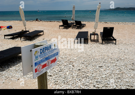 Ilot Canard (Canards) nur ab Nouméa Anse Vata, Neu-Kaledonien Stockfoto