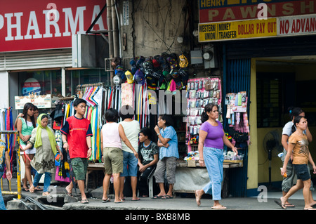 Straßenszene, Cebu City, Philippinen Stockfoto