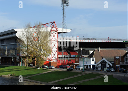 Stock Foto von Nottingham Forest-Fußballplatz. Stockfoto