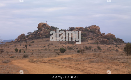 Kenia-Landschaft Stockfoto