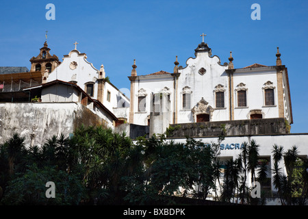 Igreja de Sao Francisco da gedacht und Igreja E Convento De Santo Antonio, Rio De Janeiro, Brasilien Stockfoto