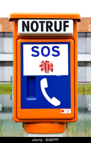 Notfall-Telefon Stockfoto