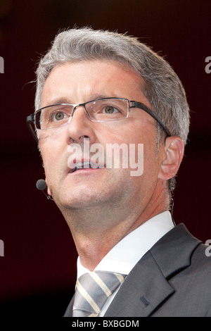 Rupert Stadler, Vorstandsvorsitzender der Audi AG, in der Gruppe-Nacht der Volkswagen AG, auf der 63. internationalen Automobil Stockfoto