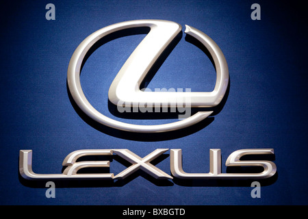 Logo der Automarke Lexus Stockfoto