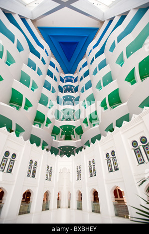 Das Luxushotel Burj Al Arab, Dubai, Vereinigte Arabische Emirate Stockfoto