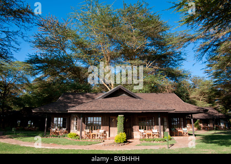 Ost-Afrika, Kenia, Amboseli, Safari lodge Stockfoto