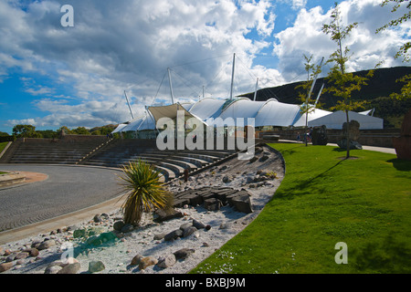 Dynamic Earth Ausstellung, Edinburgh, Lothian, Schottland, August 2010 Stockfoto