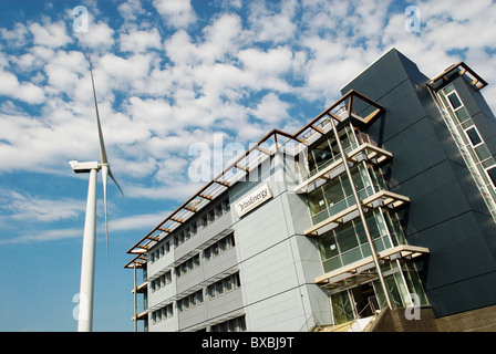Orbis Energie Offshore-erneuerbare Energie-Zentrum bei Lowestoft, energieeffizient bauen. Stockfoto