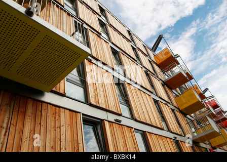 Adelaide wharf, eine nachhaltige Entwicklung und 2008 RIBA preisgekröntes Design in Hackney North-East London UK Stockfoto