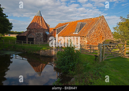 Preston Mühle, Ost Linton, Lothian, Schottland, August 2010 Stockfoto