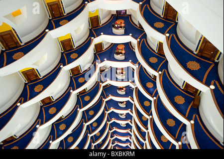 Das Luxushotel Burj Al Arab, Dubai, Vereinigte Arabische Emirate Stockfoto
