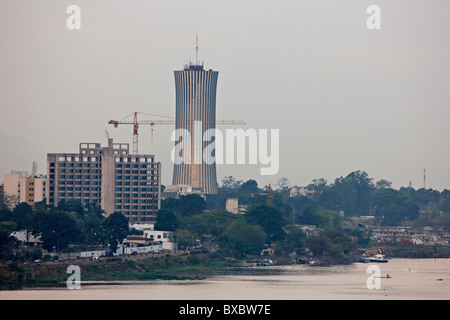 Skyline von Brazzaville, Republik Kongo, Afrika Stockfoto