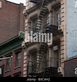 Außenseite der Gebäude in Manhattan, New York City, Vereinigte Staaten von Amerika Stockfoto