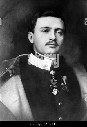 Karl I., 17.8.1887 - 1.4.1922, Kaiser von Österreich 21.11.1916 - 11.11.1918, Porträt, 1912, Stockfoto