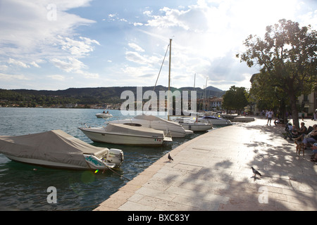 Salo, Gardasee, Italien Stockfoto