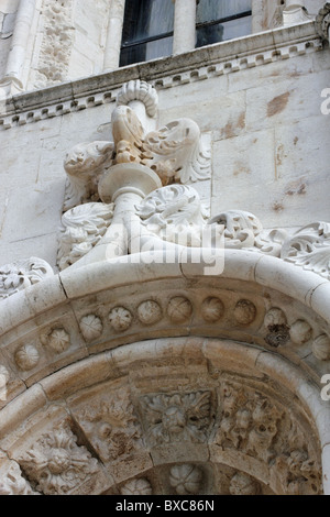 Südportal, Mosteiro Dos Jeronimos, Belem, Lissabon, Portugal Stockfoto