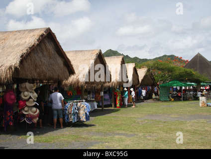 Avarua Markt in Rarotonga auf den Cook Inseln Stockfoto