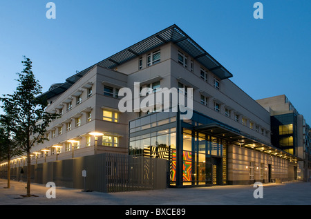 Die Botschaft von der Vereinigte Staaten von Amerika am Abend, Berlin, Deutschland Stockfoto