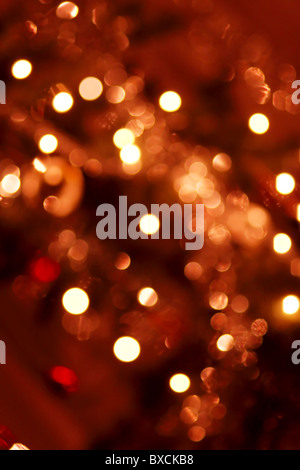 Weichen Hintergrund vieler aus Fokus Lichtpunkte Stockfoto