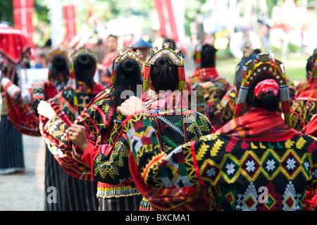 T ' Boli tribal Festival, Lake Sebu, South Cotabatu, Mindanao, Philippinen Stockfoto