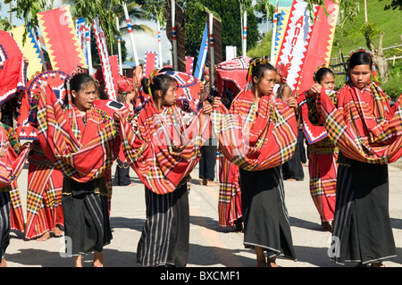 T ' Boli tribal Festival, Lake Sebu, South Cotabatu, Mindanao, Philippinen Stockfoto