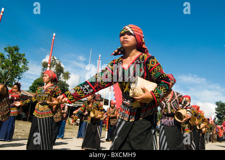 T ' Boli tribal Festival, Lake Sebu, South Cotabatu, Mindanao, Philippinen Stockfoto