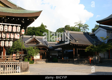 Yasaka-Schrein in Gion Bezirk, Kyoto, 2010 Stockfoto