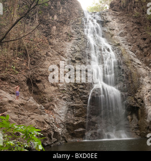 Wasserfall in Costa Rica Stockfoto