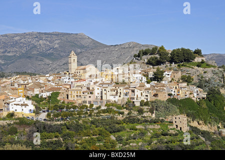 Polop De La Marina, Alicante, Spanien Stockfoto