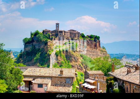 Civita di Bagnoregio Latium Italien Stockfoto