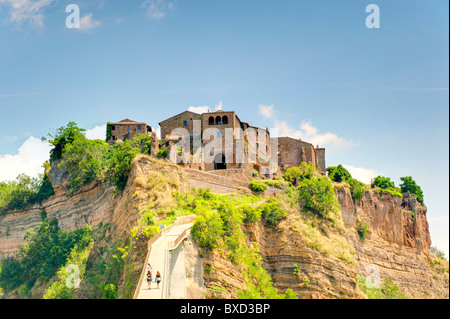 Civita di Bagnoregio Latium Italien Stockfoto