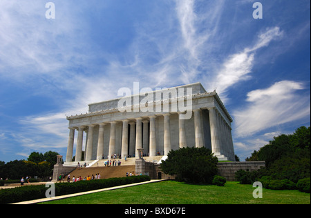 Lincoln Memorial in Form von griechisch dorischen Tempel, Washington D.C., USA, Stockfoto