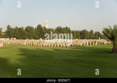 Ramleh Commonwealth War Graves Kommission Cemetery in Ramleh oder Ramla in der Nähe von Tel Aviv, Israel Stockfoto