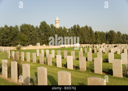 Ramleh Commonwealth War Graves Kommission Cemetery in Ramleh oder Ramla in der Nähe von Tel Aviv, Israel Stockfoto