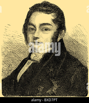 Jöns Jacob Berzelius (1779 – 1848), schwedischer Chemiker Stockfoto