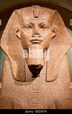 Vorderansicht der große Sphinx von Tanis Stockfoto