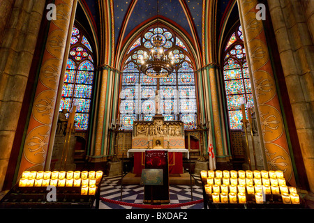 Paris, Kathedrale Notre-Dame Stockfoto