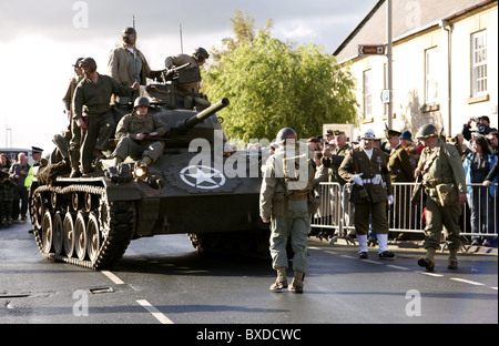 US-Armee Panzer Truppen PICKERING NORTH YORKSHIRE PICKERING NORTH YORKSHIRE PICKERING NORTH YORKSHIRE 16. Oktober 2010 Stockfoto