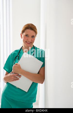 Freundlicher Arzt Stockfoto