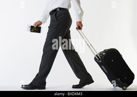 Kaufmann Reisen Stockfoto